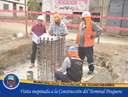 AVANZA CONSTRUCCIÓN DEL TERMINAL PESQUERO DE LA LOCALIDAD DE HUANCABAMBA