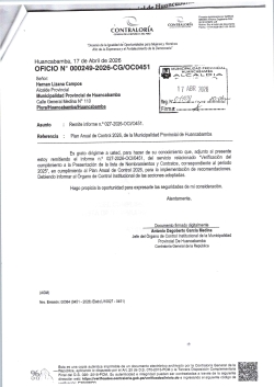 REMISI&Oacute;N DE RELACION DE NOMBRAMIENTOS Y CONTRATOS DE OBLIGADOS A PRESENTACION DE DECLARACIONES.